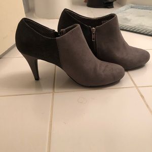 High heeled booties